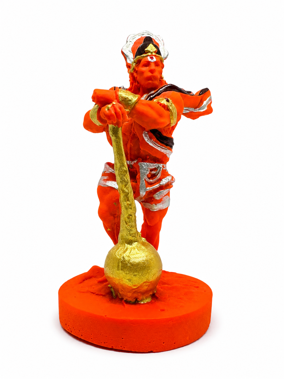 Hanuman Ji Dashboard Idol – Premium Resin Showpiece Red